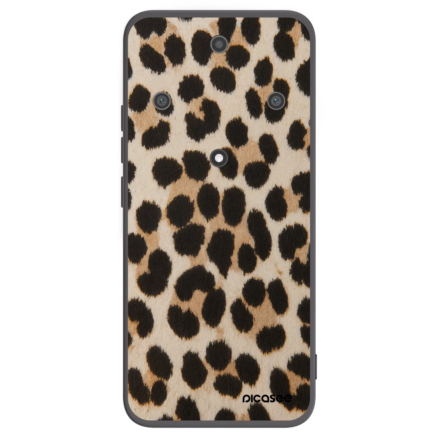 Picasee fekete szilikon tok az alábbi mobiltelefonokra Honor Magic5 Lite 5G - Brown Tiger