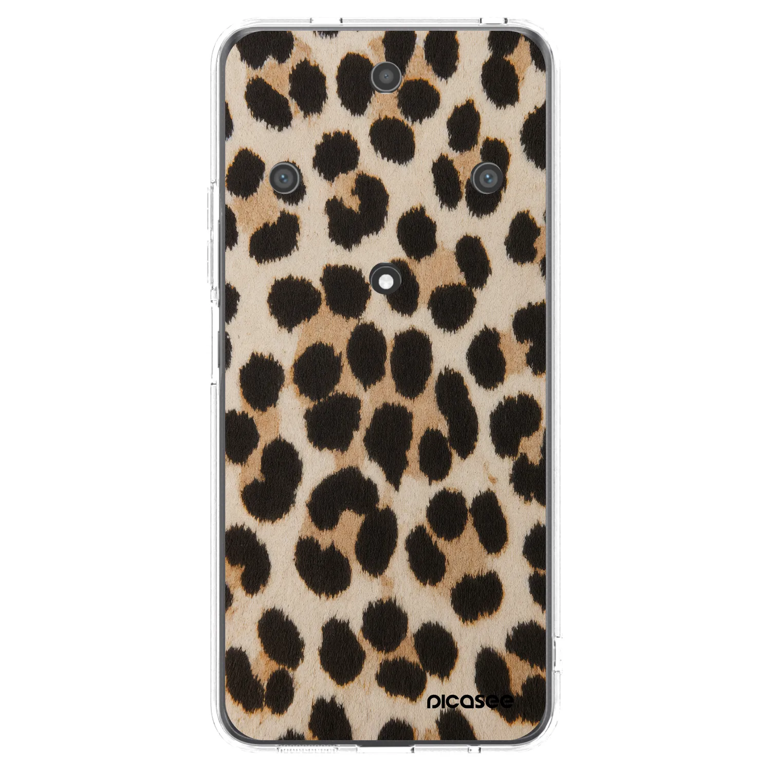 Picasee átlátszó szilikon tok az alábbi mobiltelefonokra Honor Magic5 Lite 5G - Brown Tiger