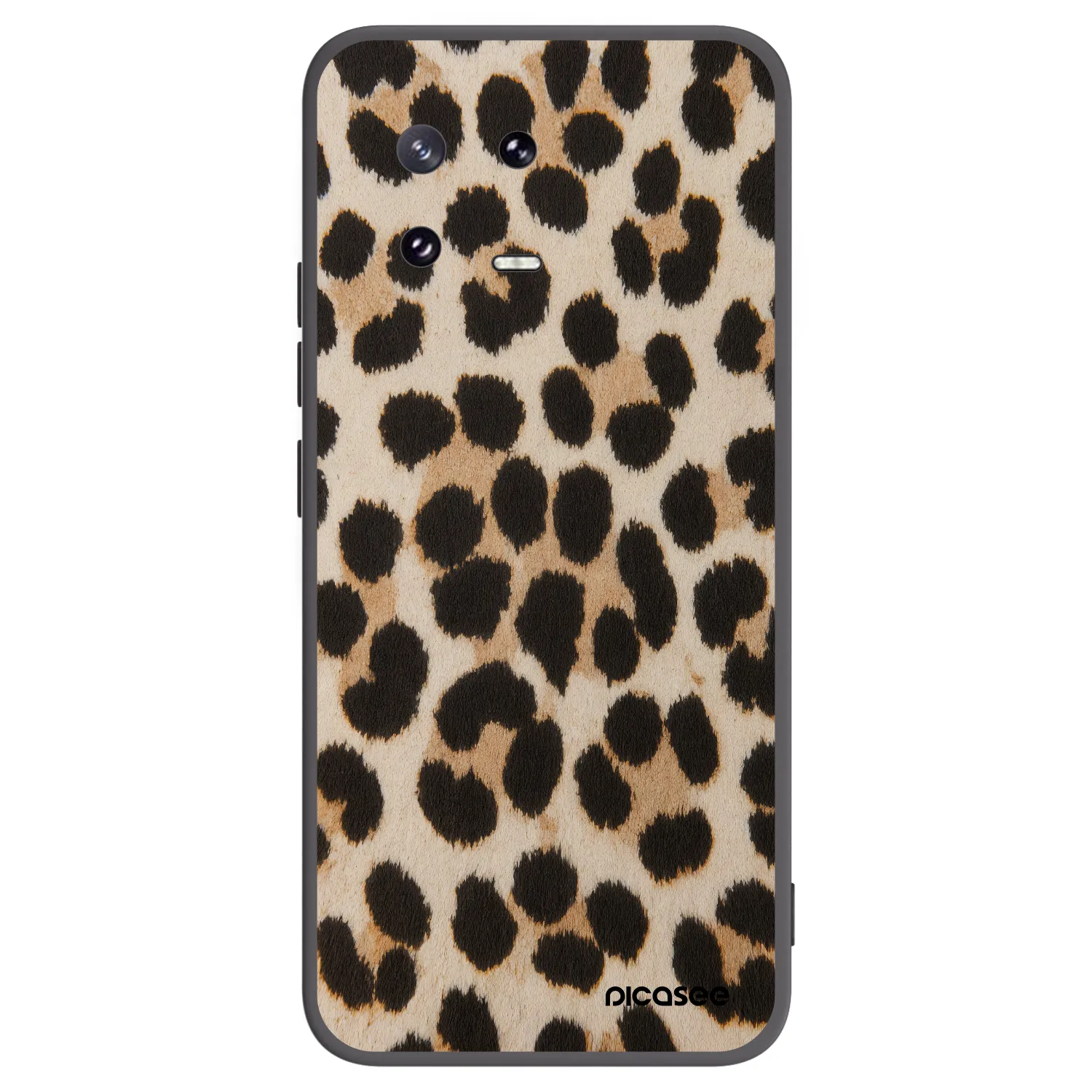 Picasee fekete szilikon tok az alábbi mobiltelefonokra Xiaomi 13 Pro - Brown Tiger