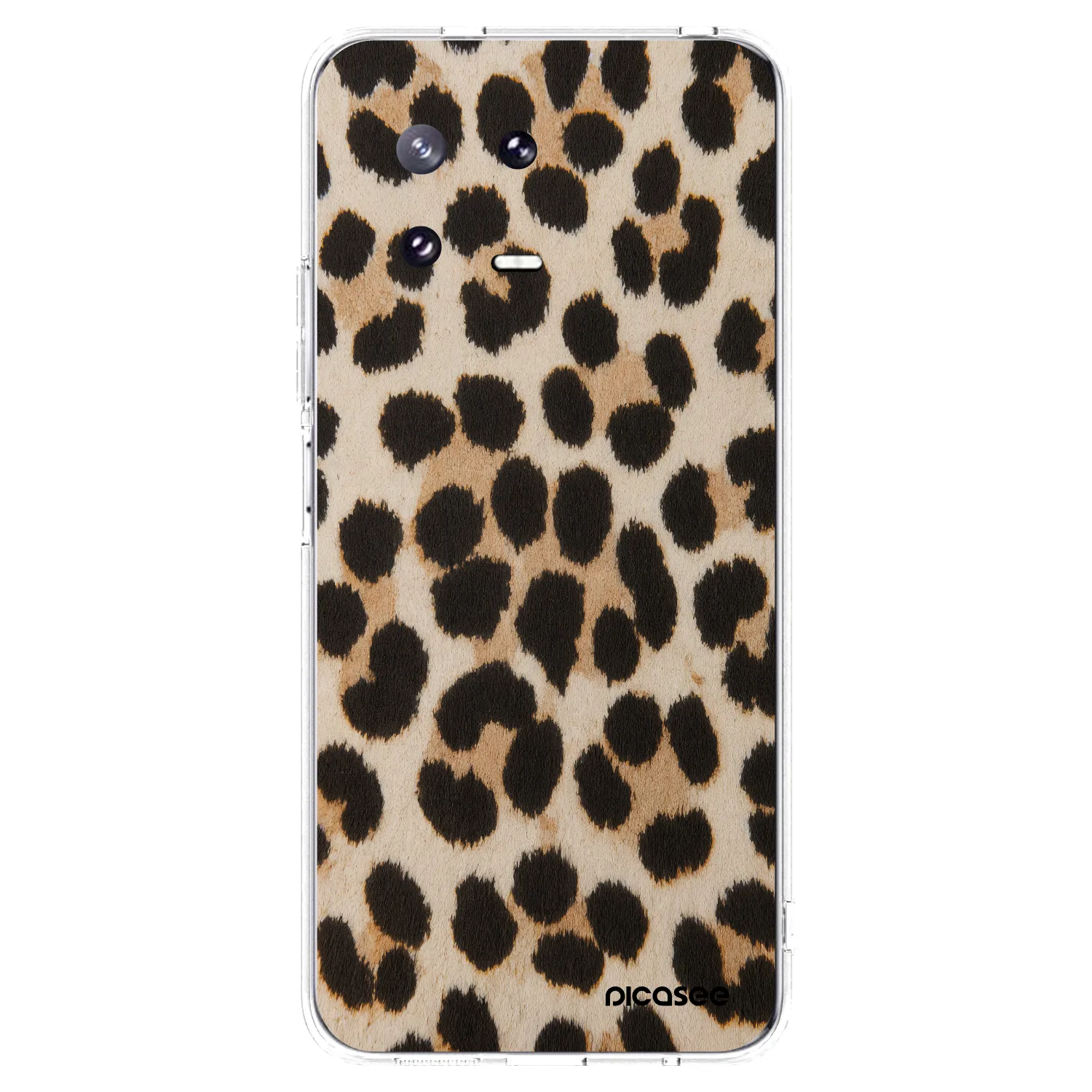 Picasee átlátszó szilikon tok az alábbi mobiltelefonokra Xiaomi 13 Pro - Brown Tiger