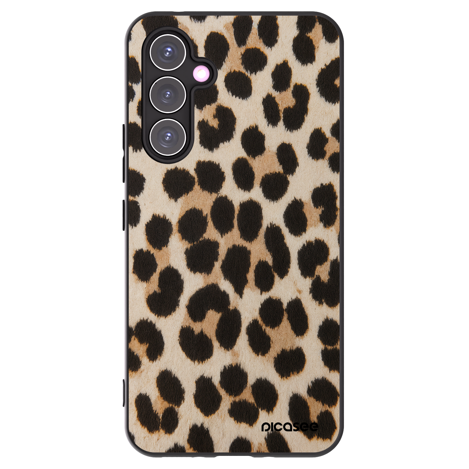 Picasee fekete szilikon tok az alábbi mobiltelefonokra Samsung Galaxy A54 5G A546B - Brown Tiger