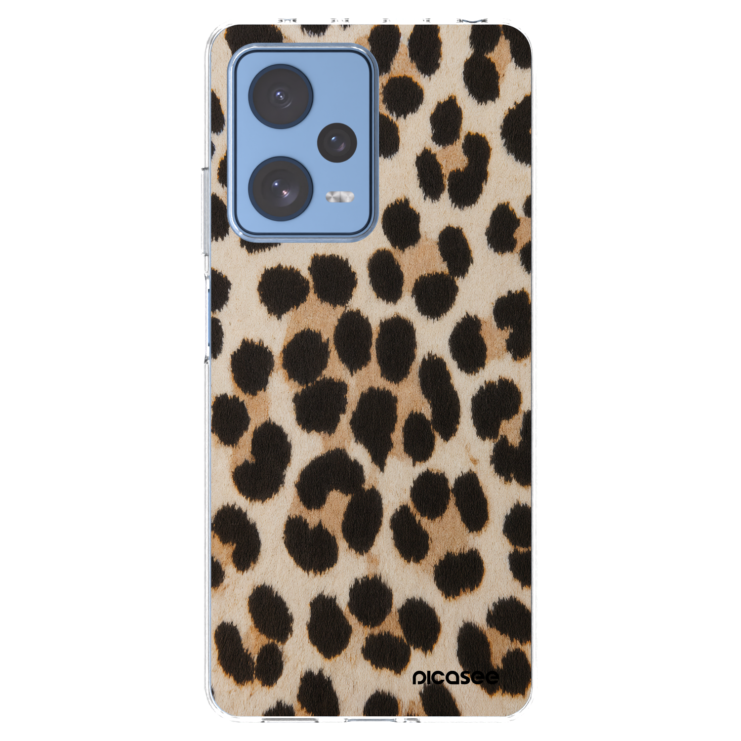 Picasee átlátszó szilikon tok az alábbi mobiltelefonokra Xiaomi Redmi Note 12 Pro 5G - Brown Tiger