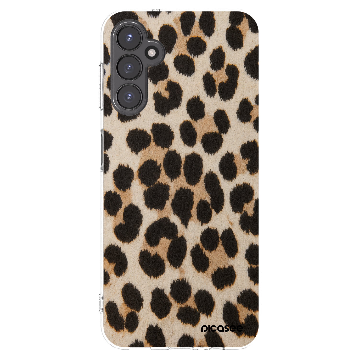 Picasee átlátszó szilikon tok az alábbi mobiltelefonokra Samsung Galaxy A14 5G A146P - Brown Tiger