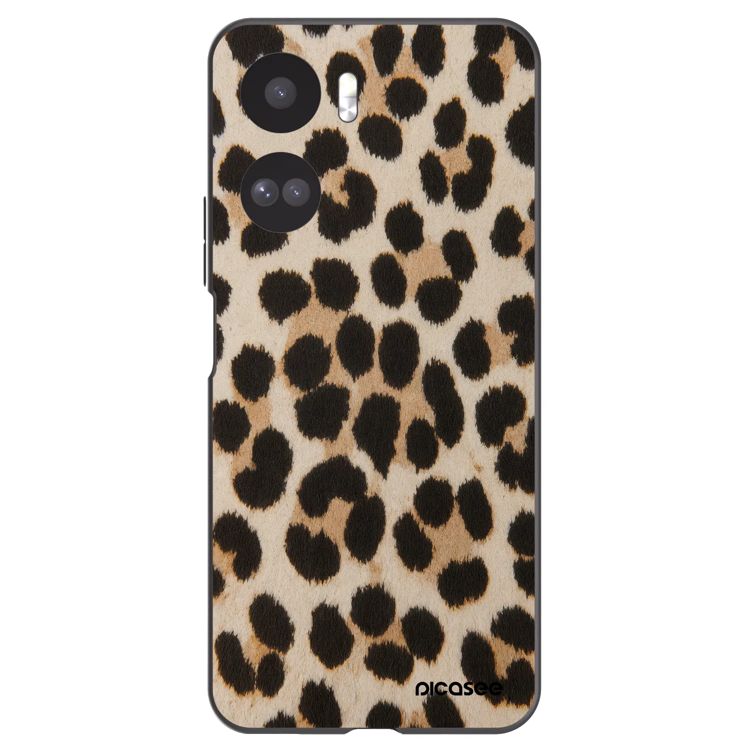 Picasee fekete szilikon tok az alábbi mobiltelefonokra Honor 90 Lite 5G - Brown Tiger