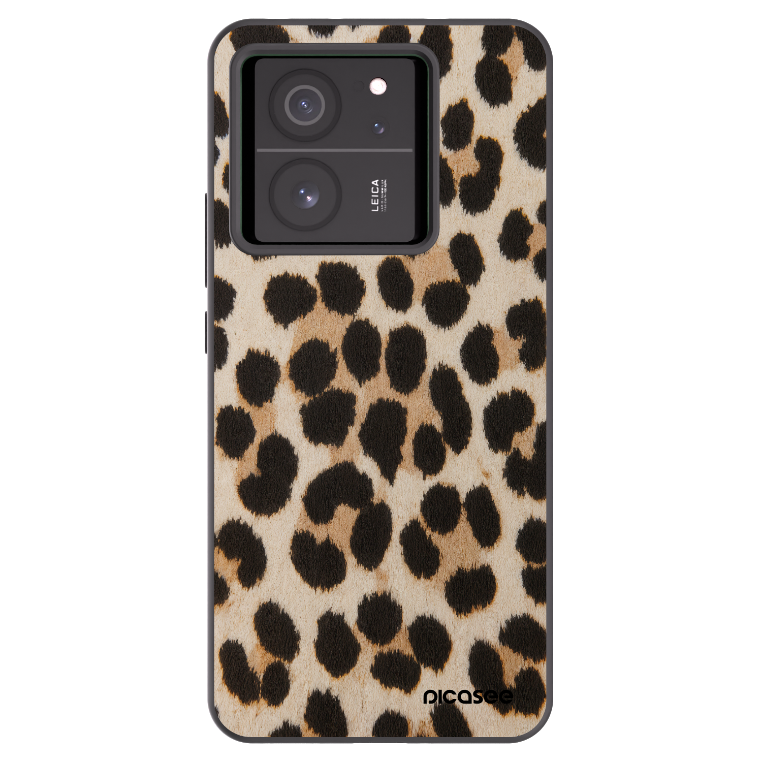 Picasee fekete szilikon tok az alábbi mobiltelefonokra Xiaomi 13T Pro - Brown Tiger
