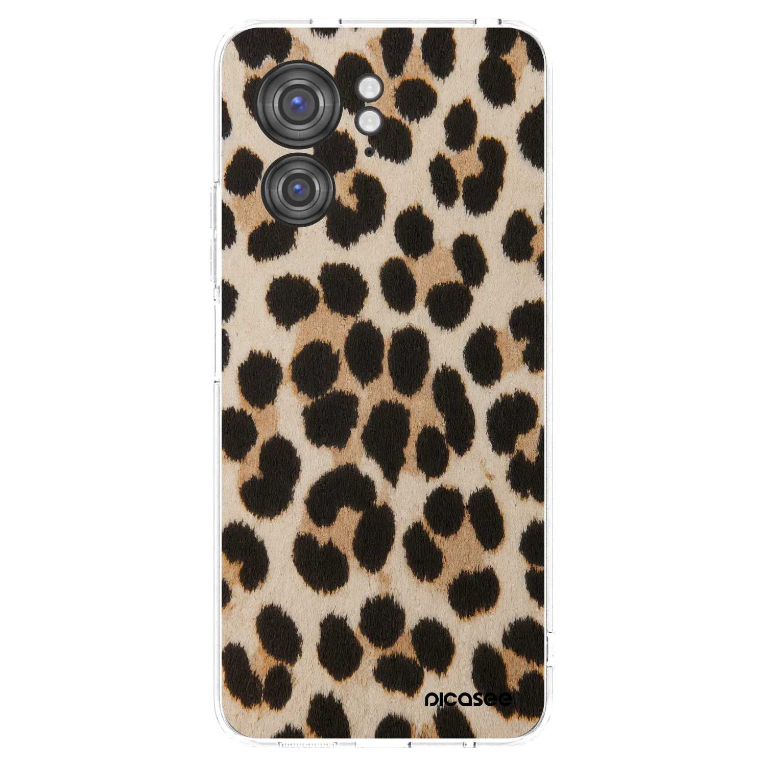 Picasee átlátszó szilikon tok az alábbi mobiltelefonokra Motorola Edge 40 - Brown Tiger