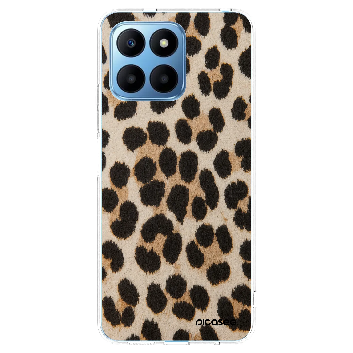 Picasee átlátszó szilikon tok az alábbi mobiltelefonokra Honor 70 Lite - Brown Tiger