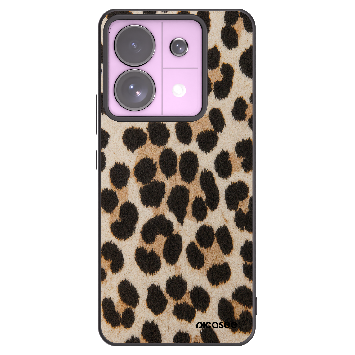 Picasee fekete szilikon tok az alábbi mobiltelefonokra Xiaomi Redmi Note 13 Pro 5G - Brown Tiger