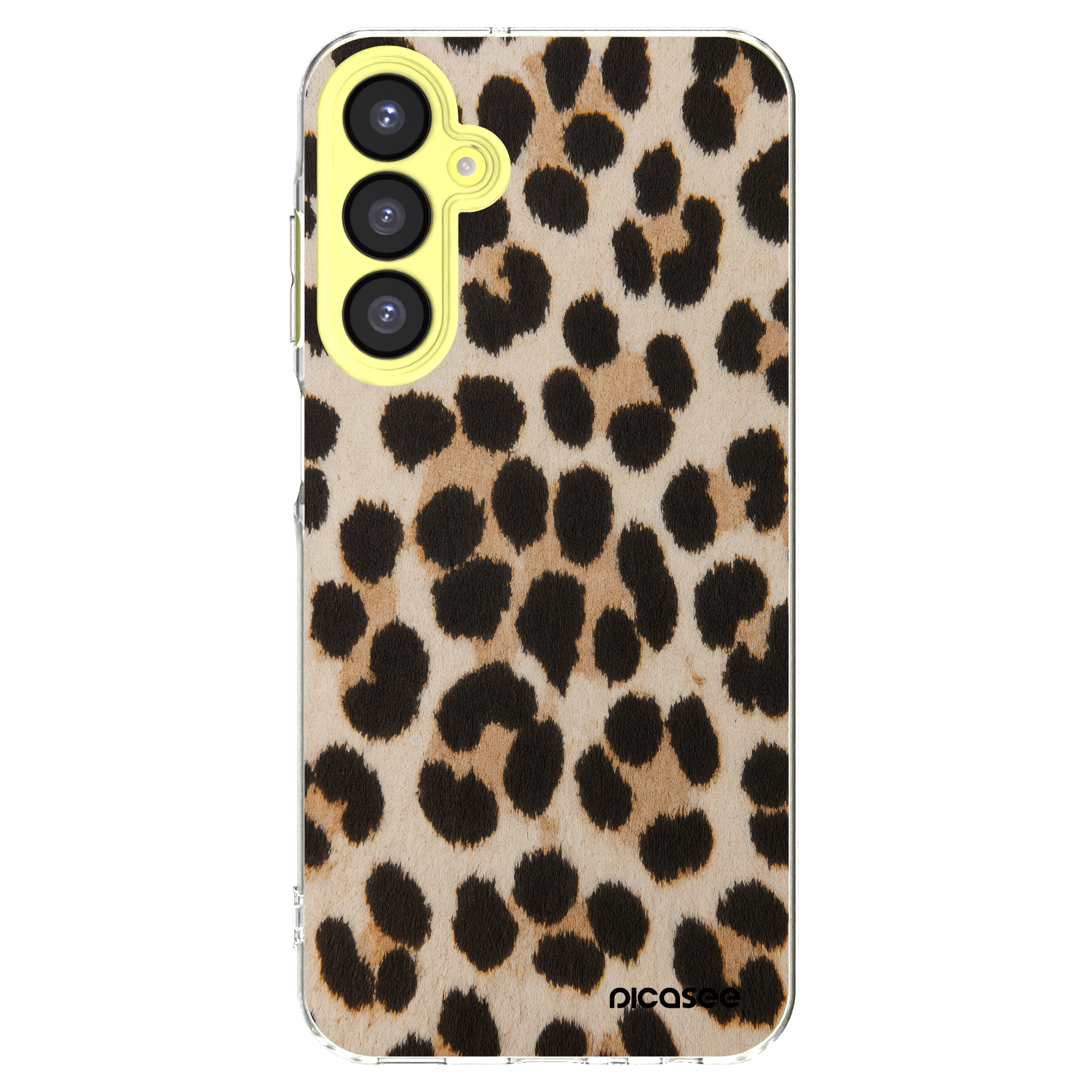 Picasee átlátszó szilikon tok az alábbi mobiltelefonokra Samsung Galaxy A25 A256B 5G - Brown Tiger