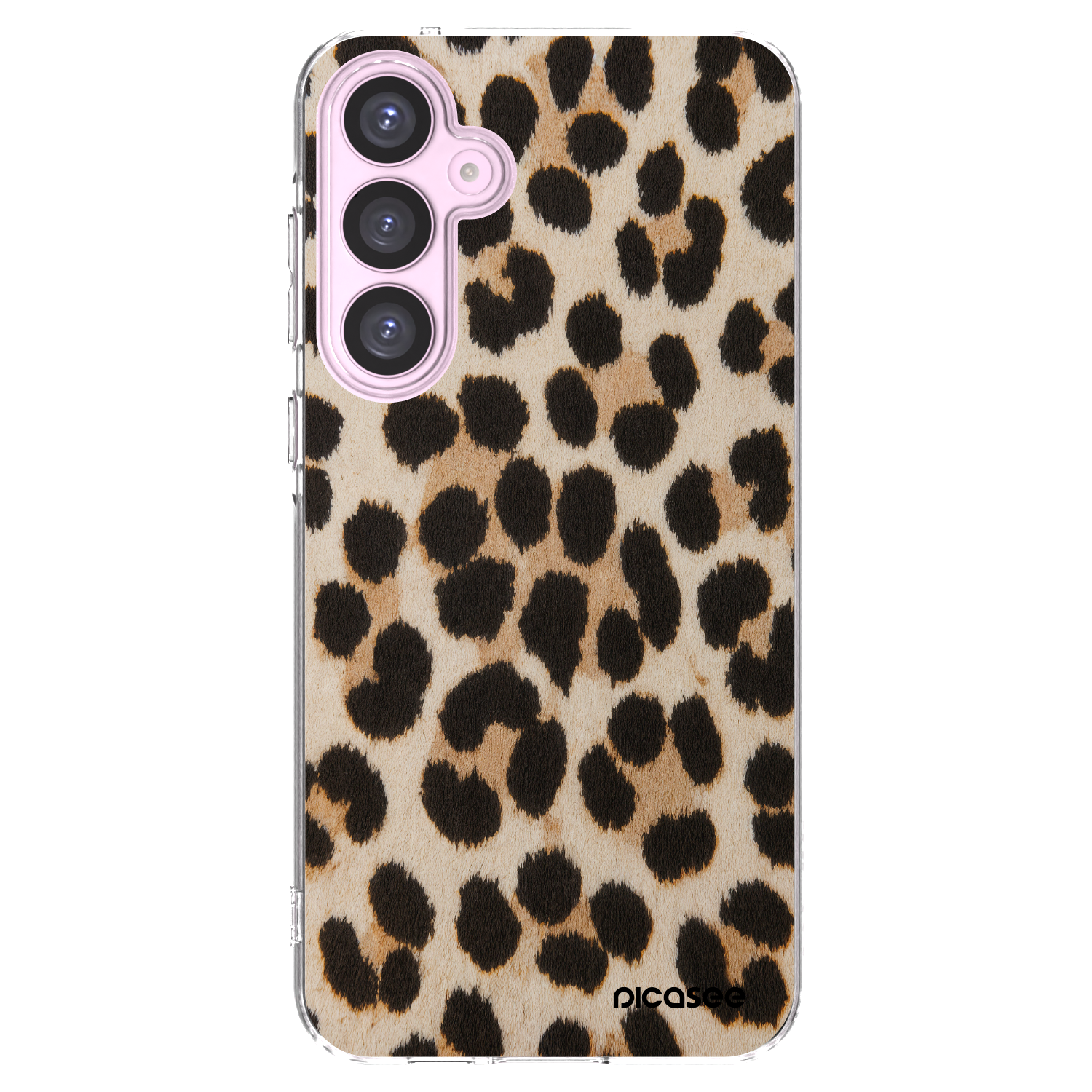 Picasee átlátszó szilikon tok az alábbi mobiltelefonokra Samsung Galaxy A55 5G A556B - Brown Tiger