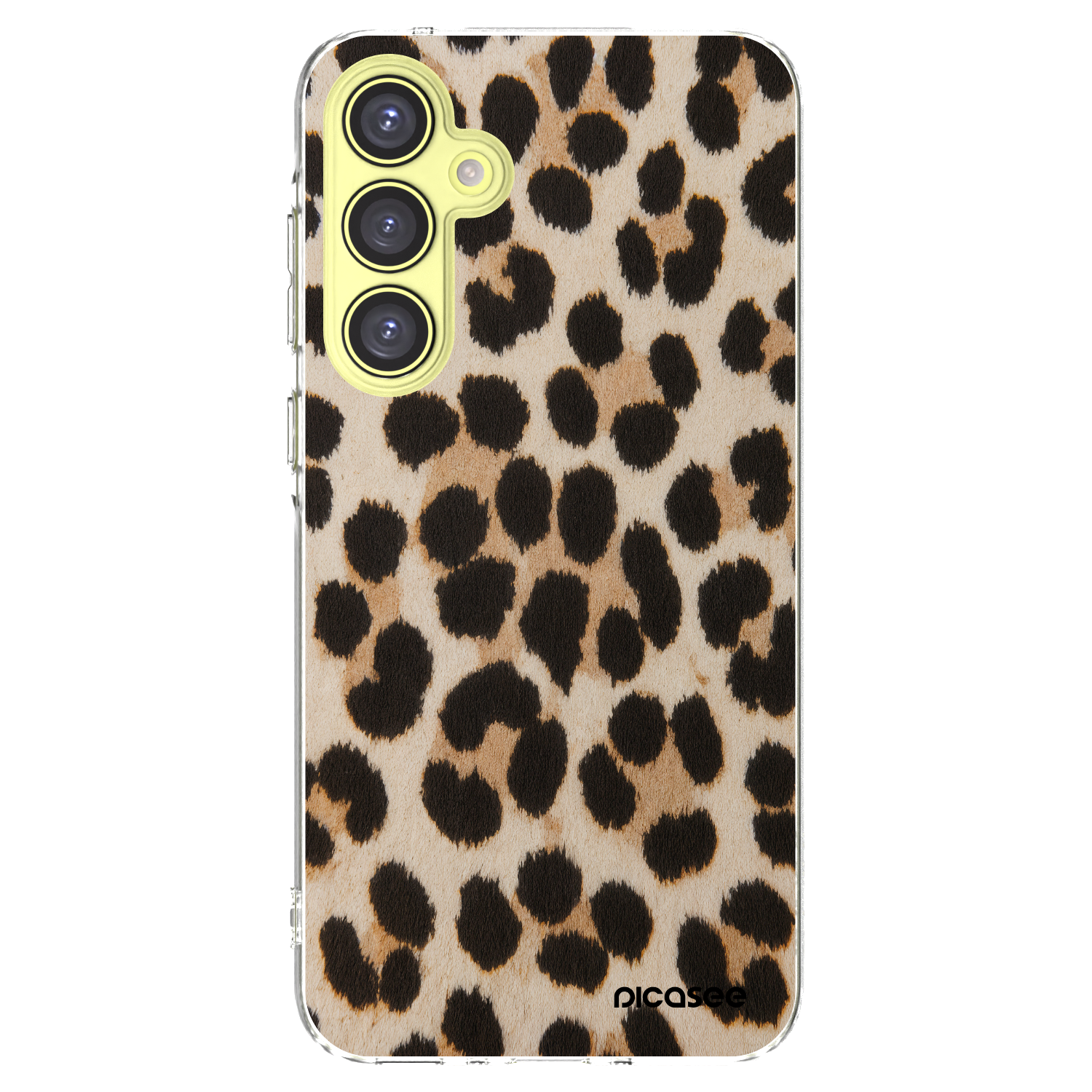 Picasee átlátszó szilikon tok az alábbi mobiltelefonokra Samsung Galaxy A35 5G A356B - Brown Tiger