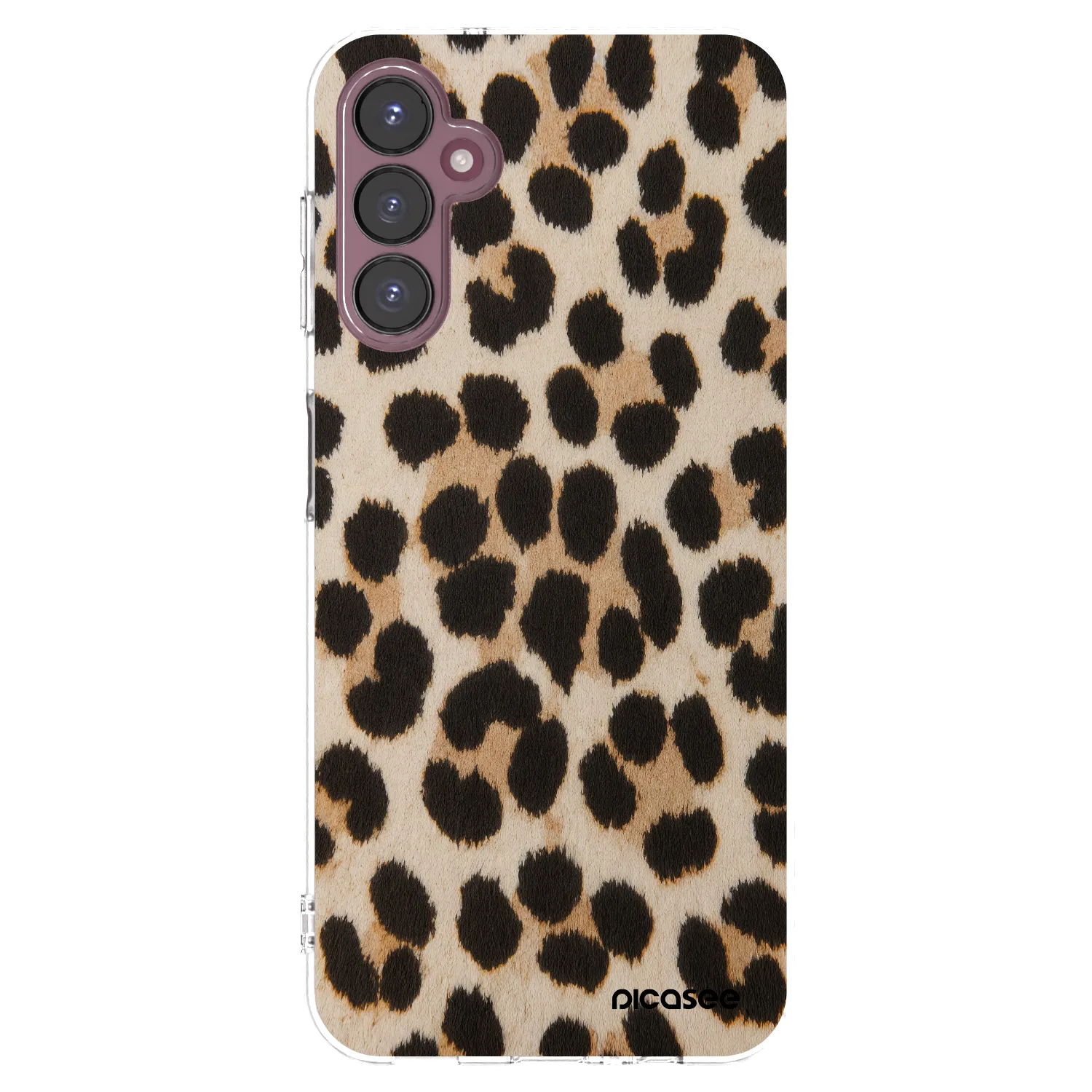 Picasee átlátszó szilikon tok az alábbi mobiltelefonokra Samsung Galaxy A05s A057G - Brown Tiger