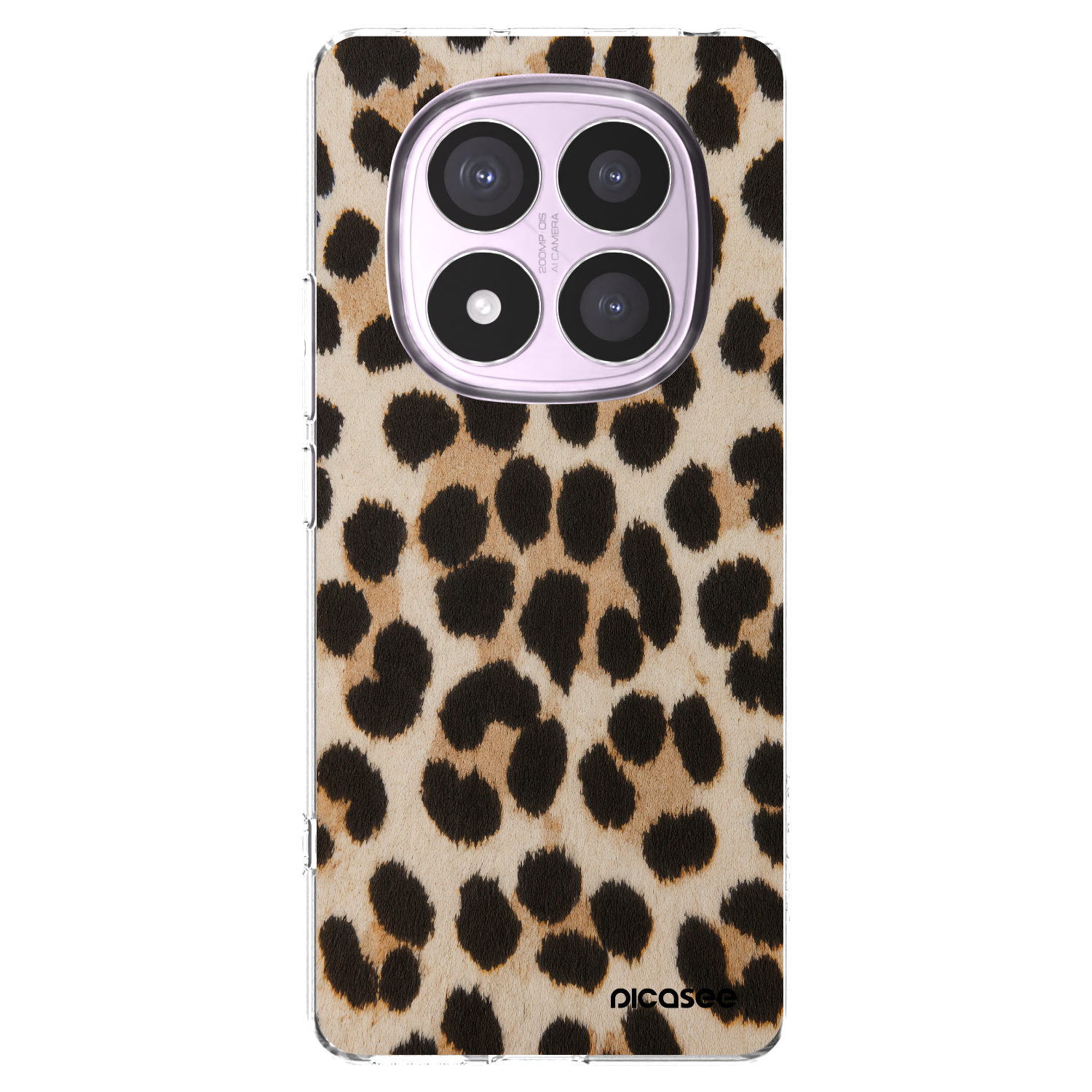 Picasee átlátszó szilikon tok az alábbi mobiltelefonokra Xiaomi Redmi Note 14 Pro 5G - Brown Tiger