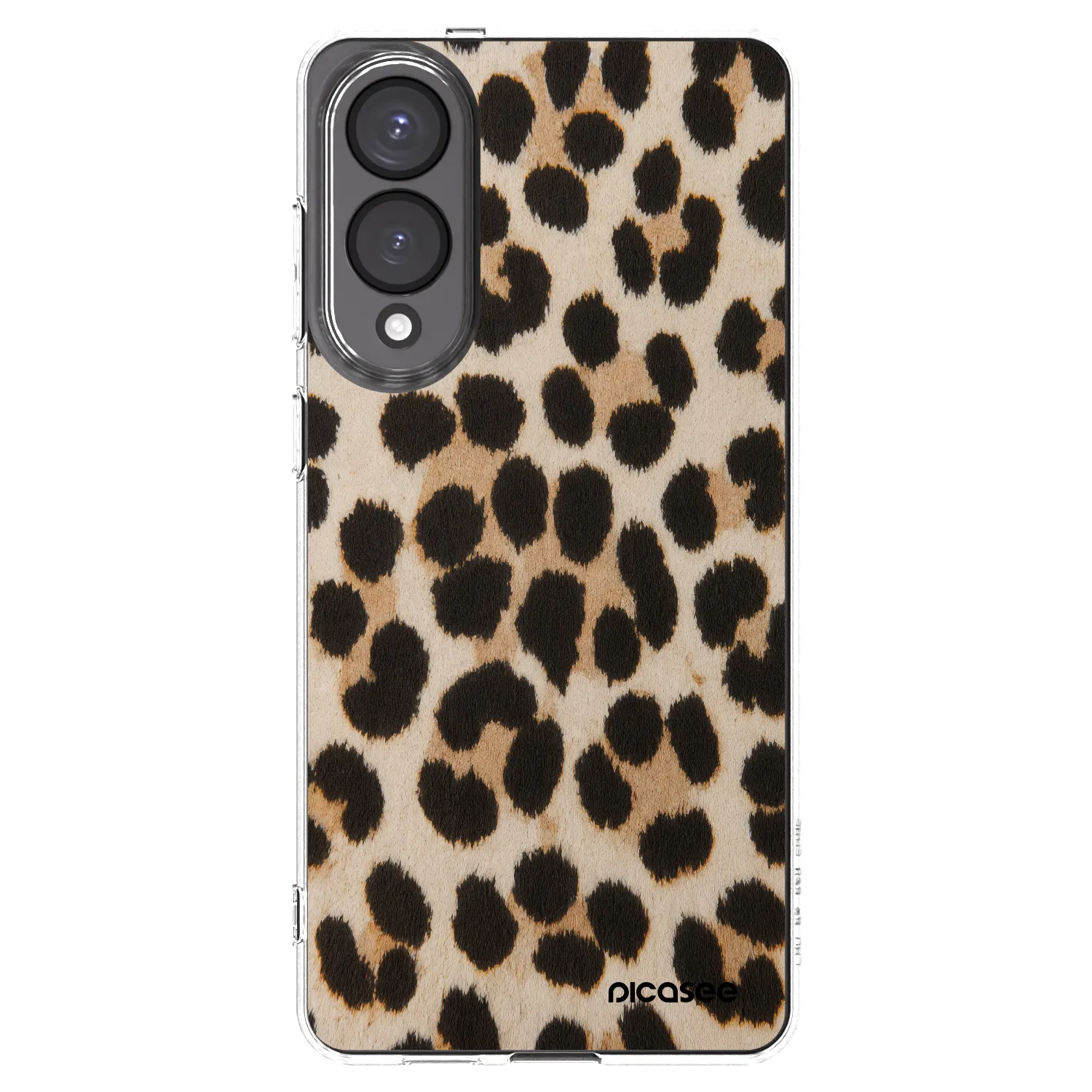 Picasee átlátszó szilikon tok az alábbi mobiltelefonokra Samsung Galaxy S25 Edge 5G - Brown Tiger