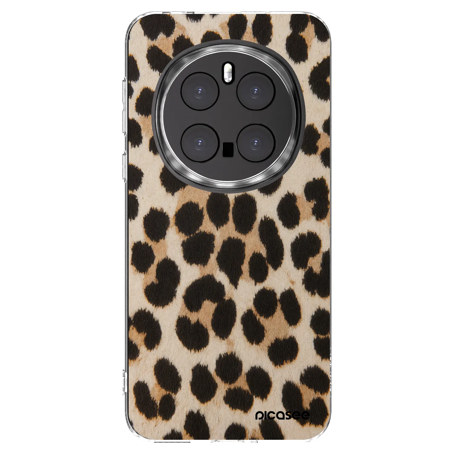 Picasee átlátszó szilikon tok az alábbi mobiltelefonokra Honor Magic7 Pro 5G - Brown Tiger