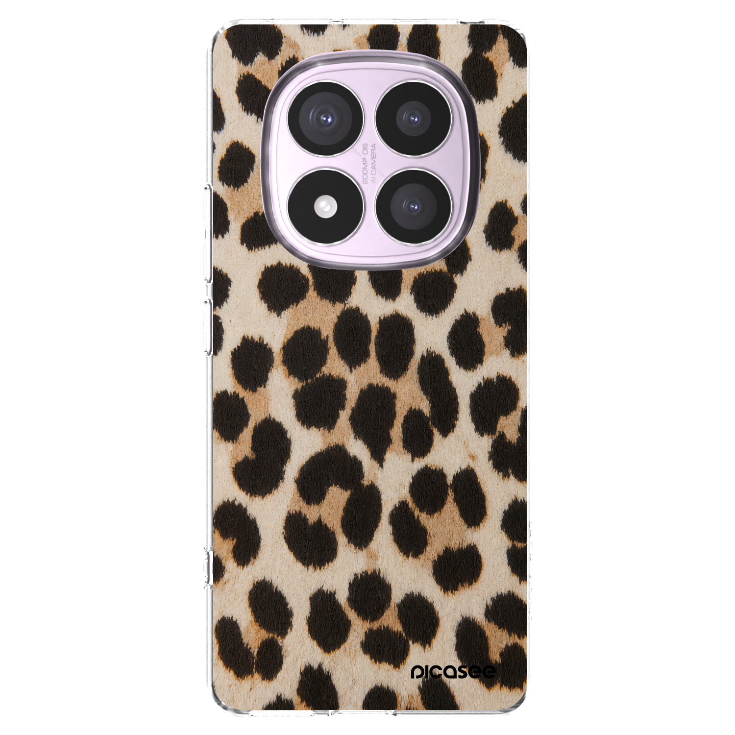 Picasee átlátszó szilikon tok az alábbi mobiltelefonokra Xiaomi Redmi Note 14 Pro 4G - Brown Tiger