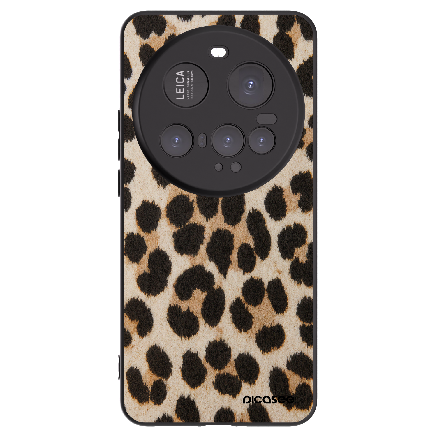 Picasee fekete szilikon tok az alábbi mobiltelefonokra Xiaomi 15 Ultra - Brown Tiger