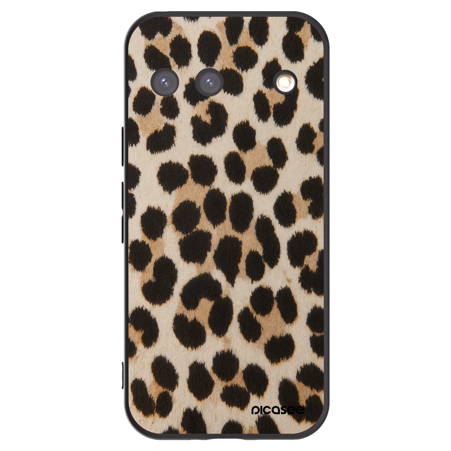 Picasee fekete szilikon tok az alábbi mobiltelefonokra Google Pixel 9 - Brown Tiger