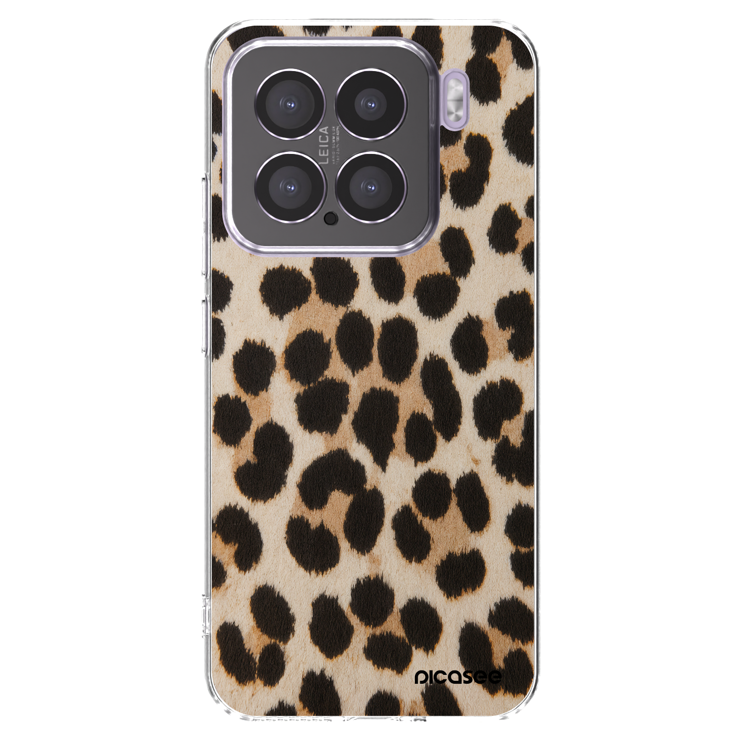 Picasee átlátszó szilikon tok az alábbi mobiltelefonokra Xiaomi 15 - Brown Tiger