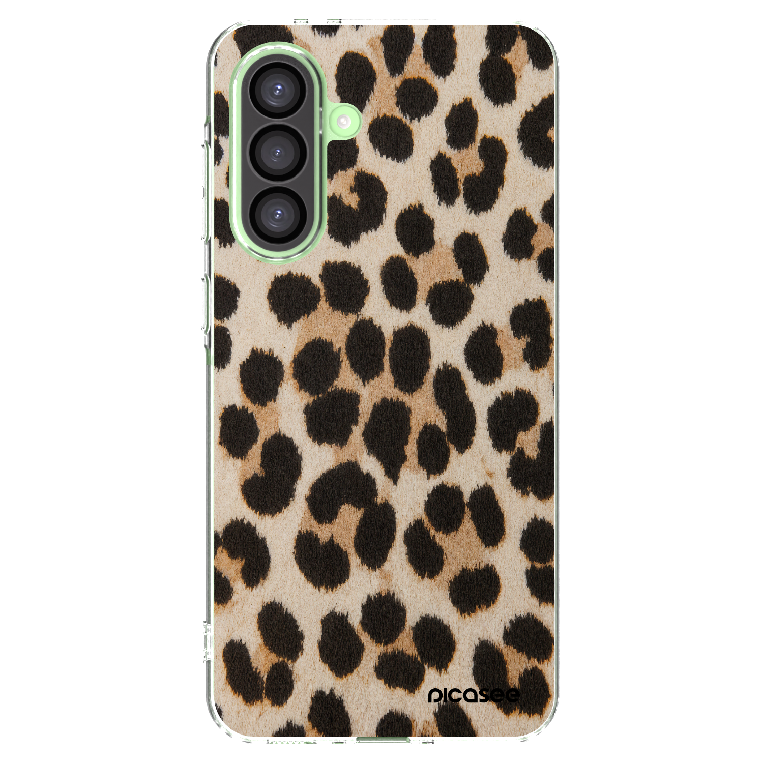 Picasee átlátszó szilikon tok az alábbi mobiltelefonokra Samsung Galaxy A26 5G A266B - Brown Tiger