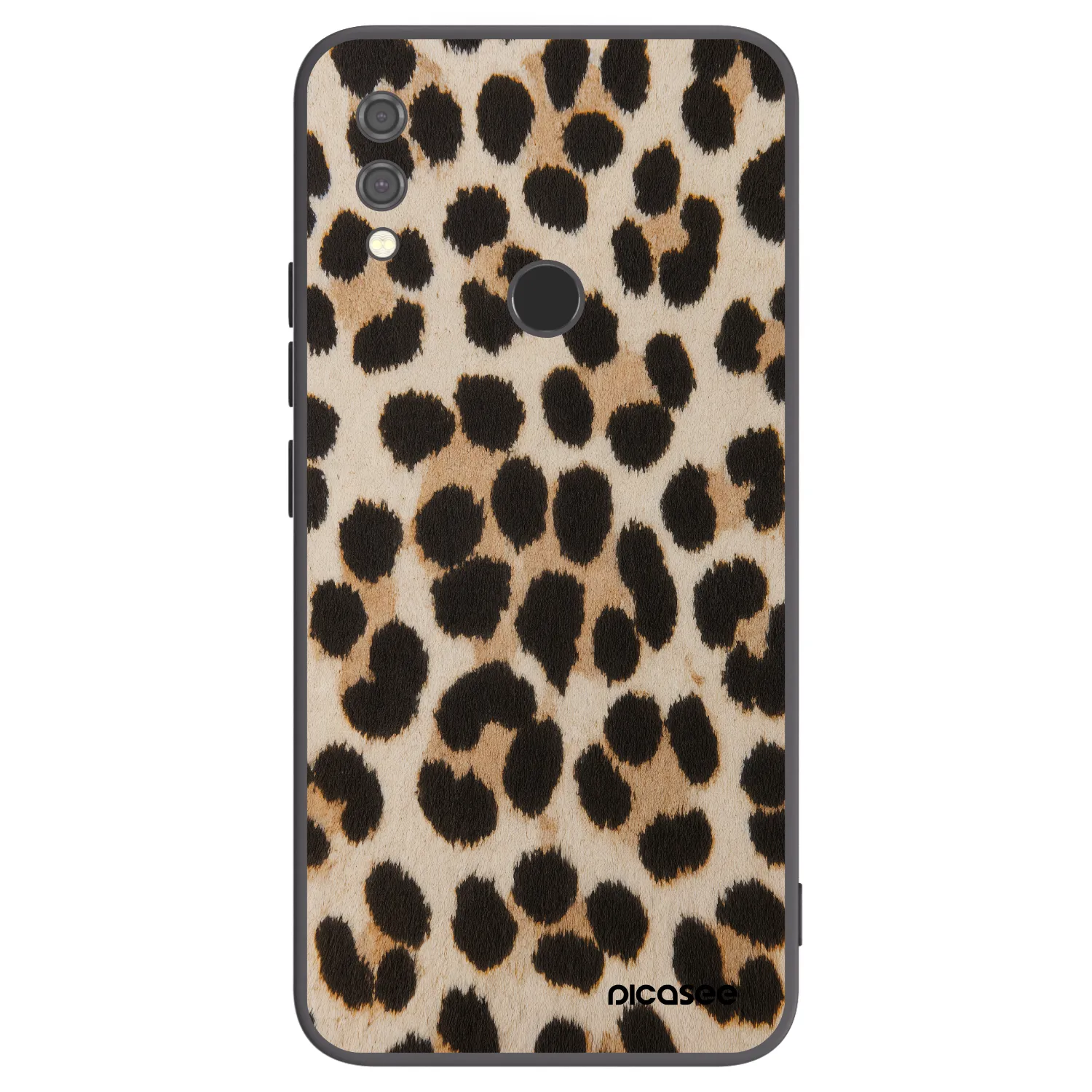 Picasee fekete szilikon tok az alábbi mobiltelefonokra Xiaomi Redmi Note 7 - Brown Tiger