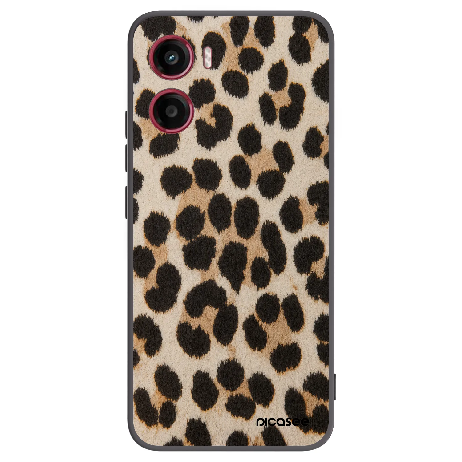 Picasee fekete szilikon tok az alábbi mobiltelefonokra Motorola Moto G05 - Brown Tiger