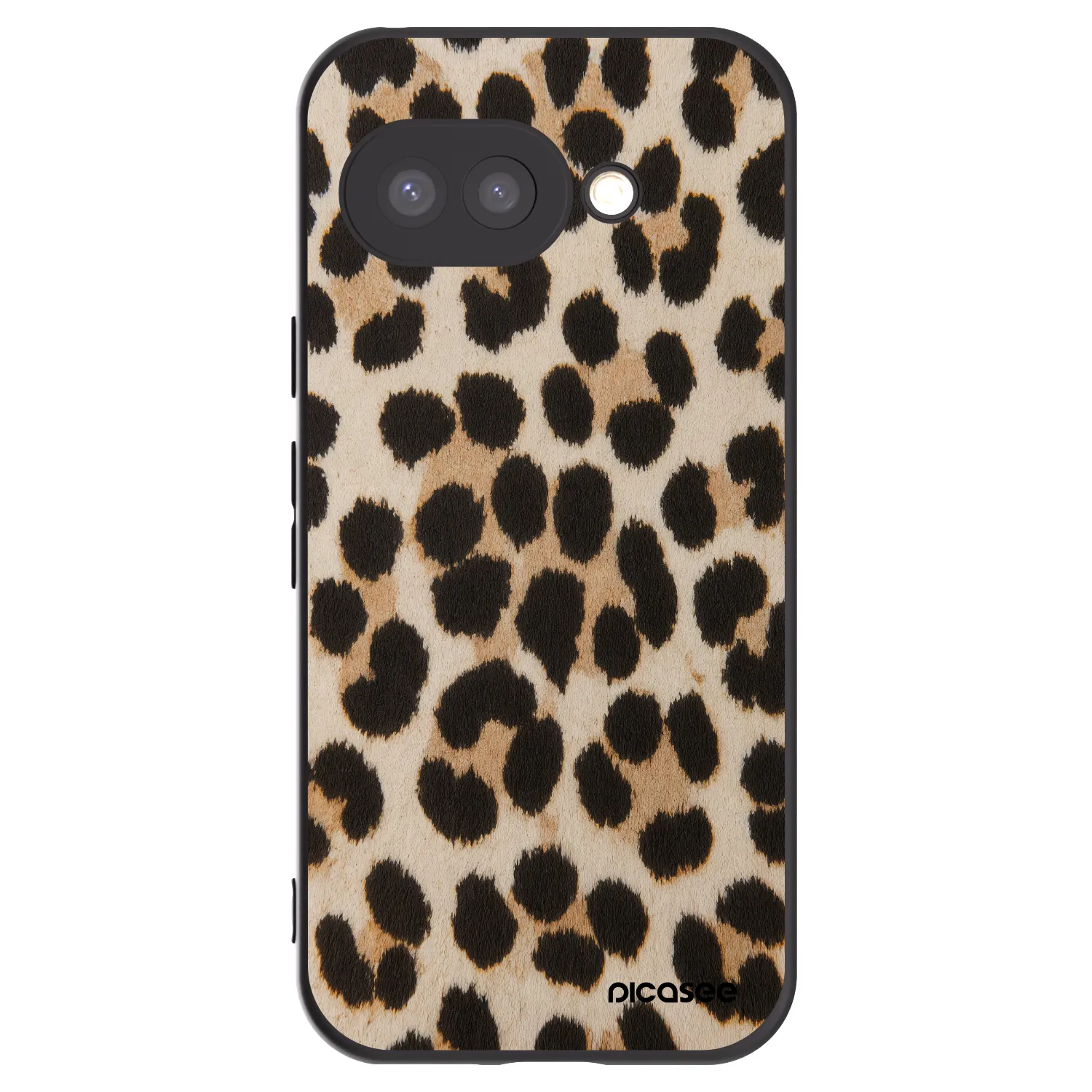 Picasee fekete szilikon tok az alábbi mobiltelefonokra Google Pixel 9a - Brown Tiger