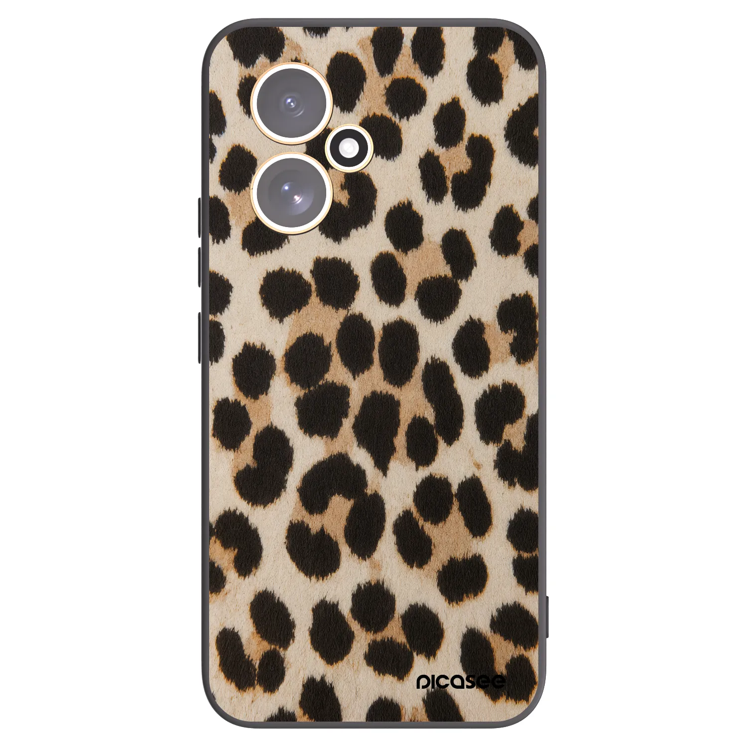 Picasee fekete szilikon tok az alábbi mobiltelefonokra Honor 400 5G - Brown Tiger