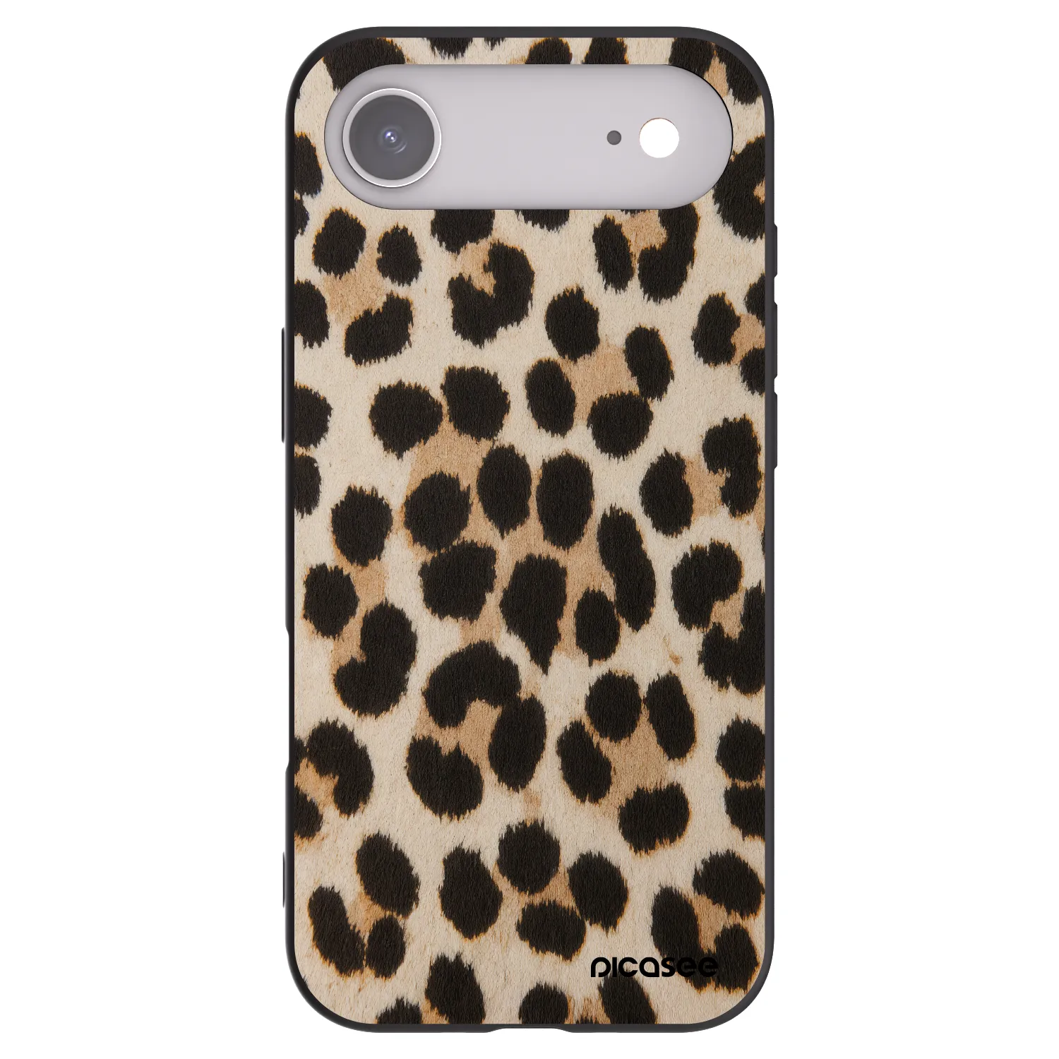 Picasee fekete szilikon tok az alábbi mobiltelefonokra Apple iPhone Air - Brown Tiger