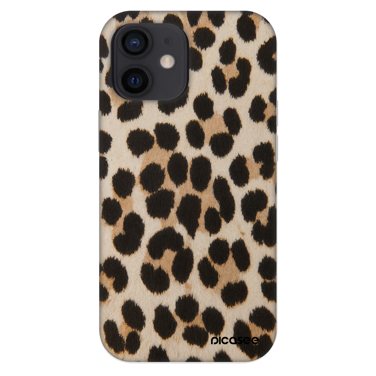 Picasee Fashion Case Apple iPhone 12 mini - Brown Tiger