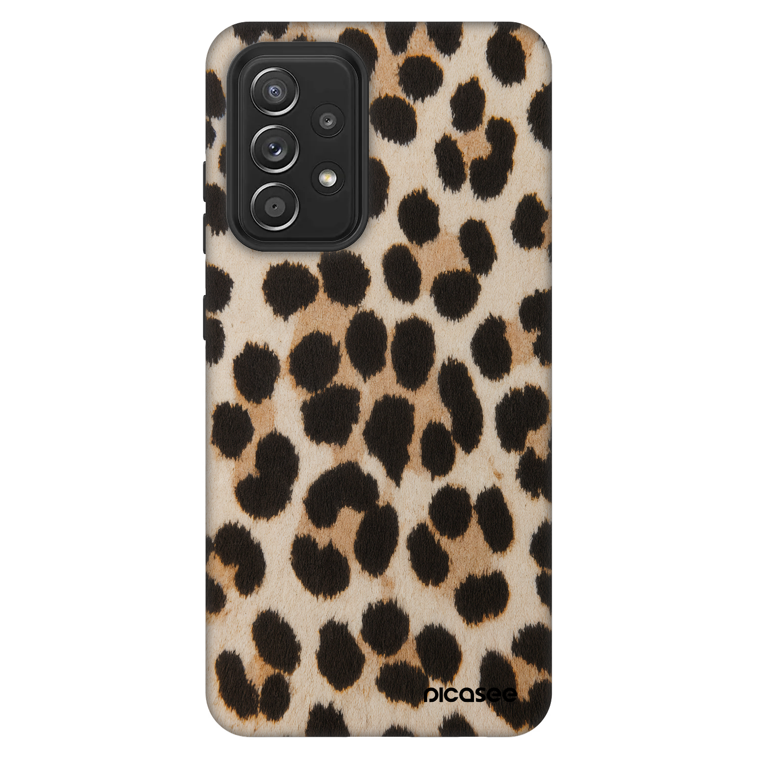 Picasee Fashion Case Samsung Galaxy A52s 5G A528B - Brown Tiger