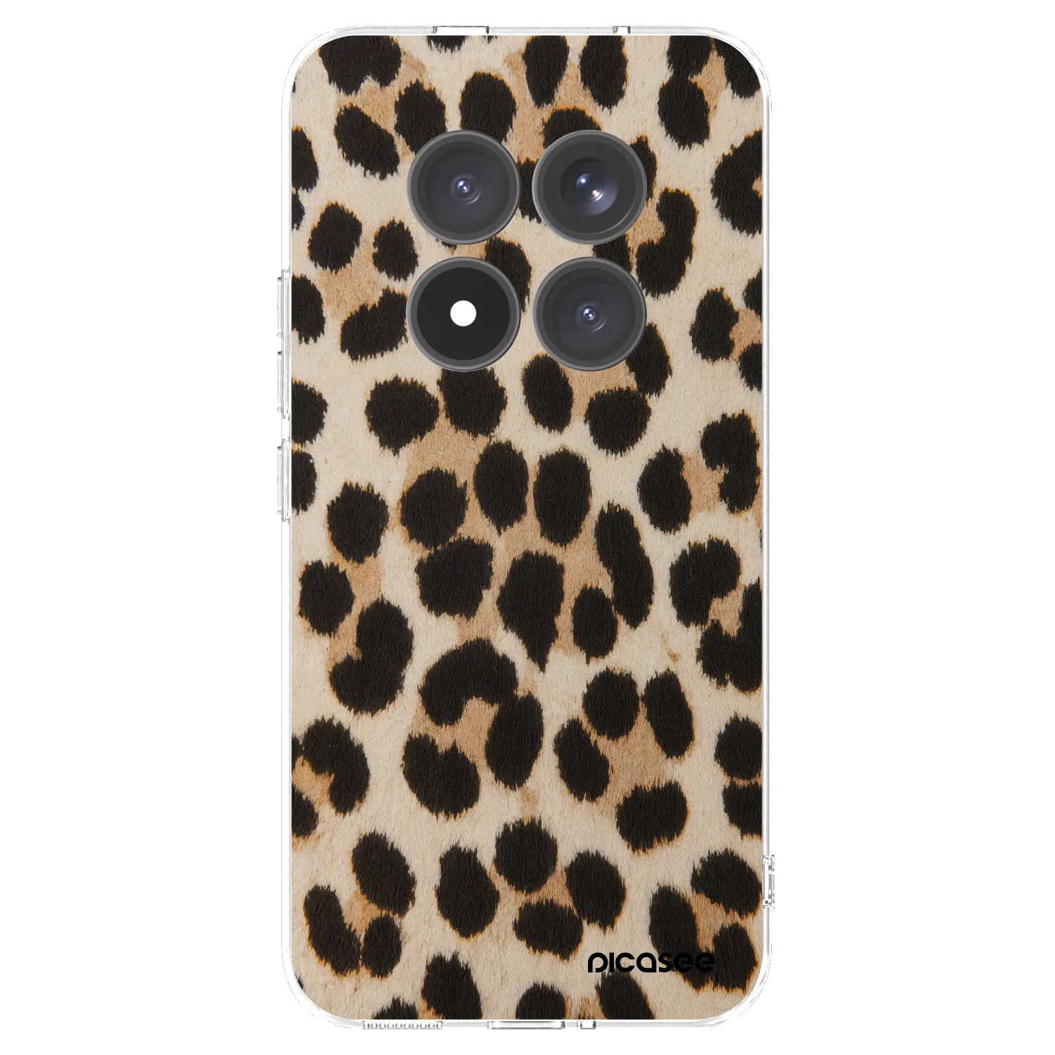 Picasee átlátszó szilikon tok az alábbi mobiltelefonokra Xiaomi Redmi Note 15 Pro+ - Brown Tiger