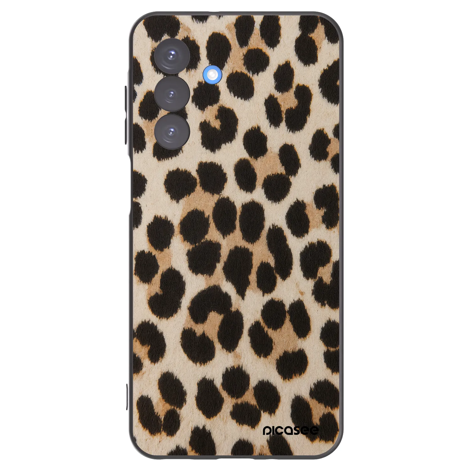 Picasee fekete szilikon tok az alábbi mobiltelefonokra Samsung Galaxy A17 5G - Brown Tiger