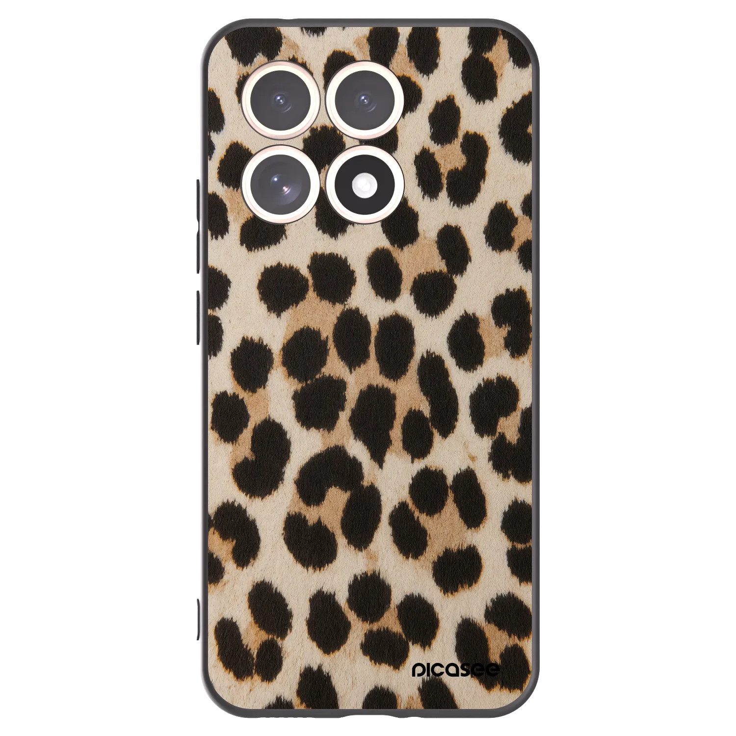 Picasee fekete szilikon tok az alábbi mobiltelefonokra Xiaomi 15T - Brown Tiger