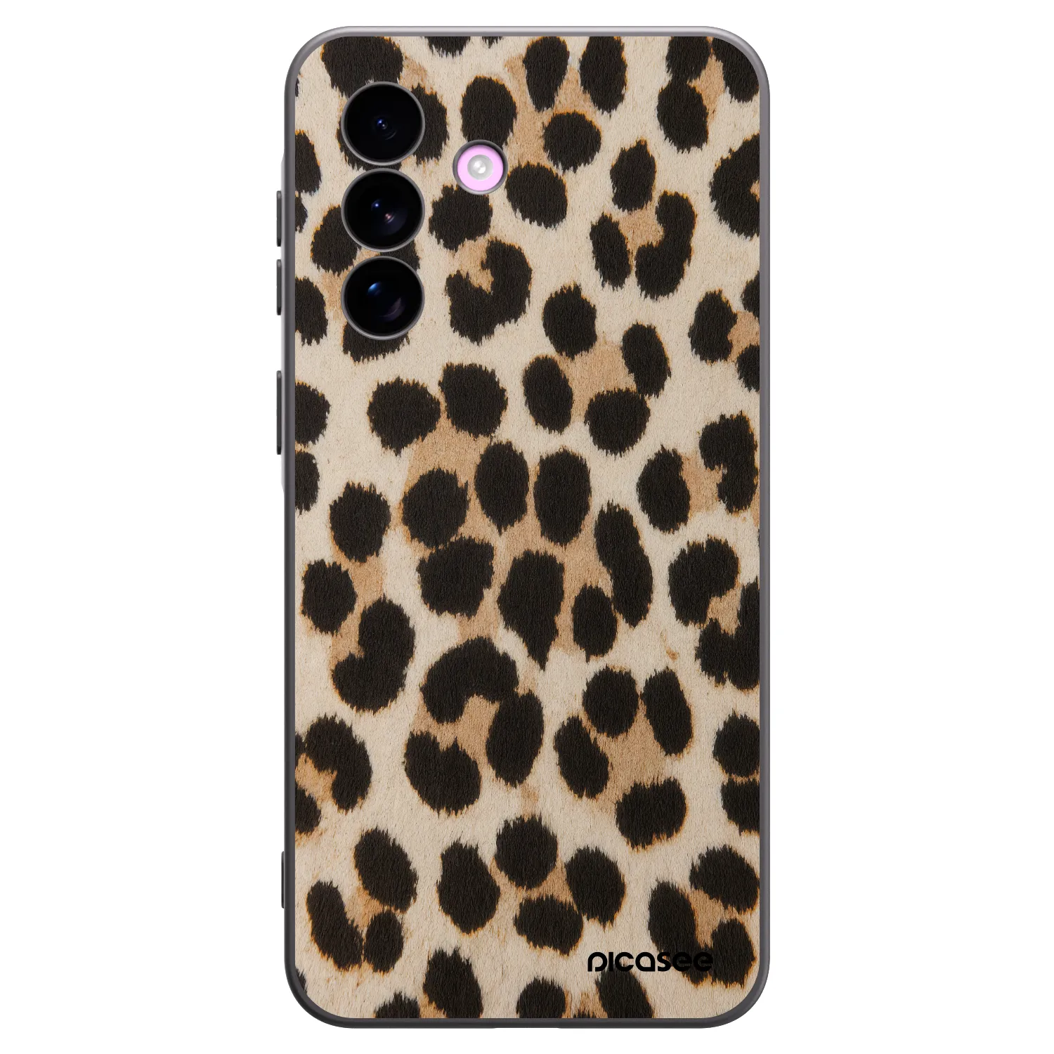 Picasee fekete szilikon tok az alábbi mobiltelefonokra Samsung Galaxy A57 5G - Brown Tiger