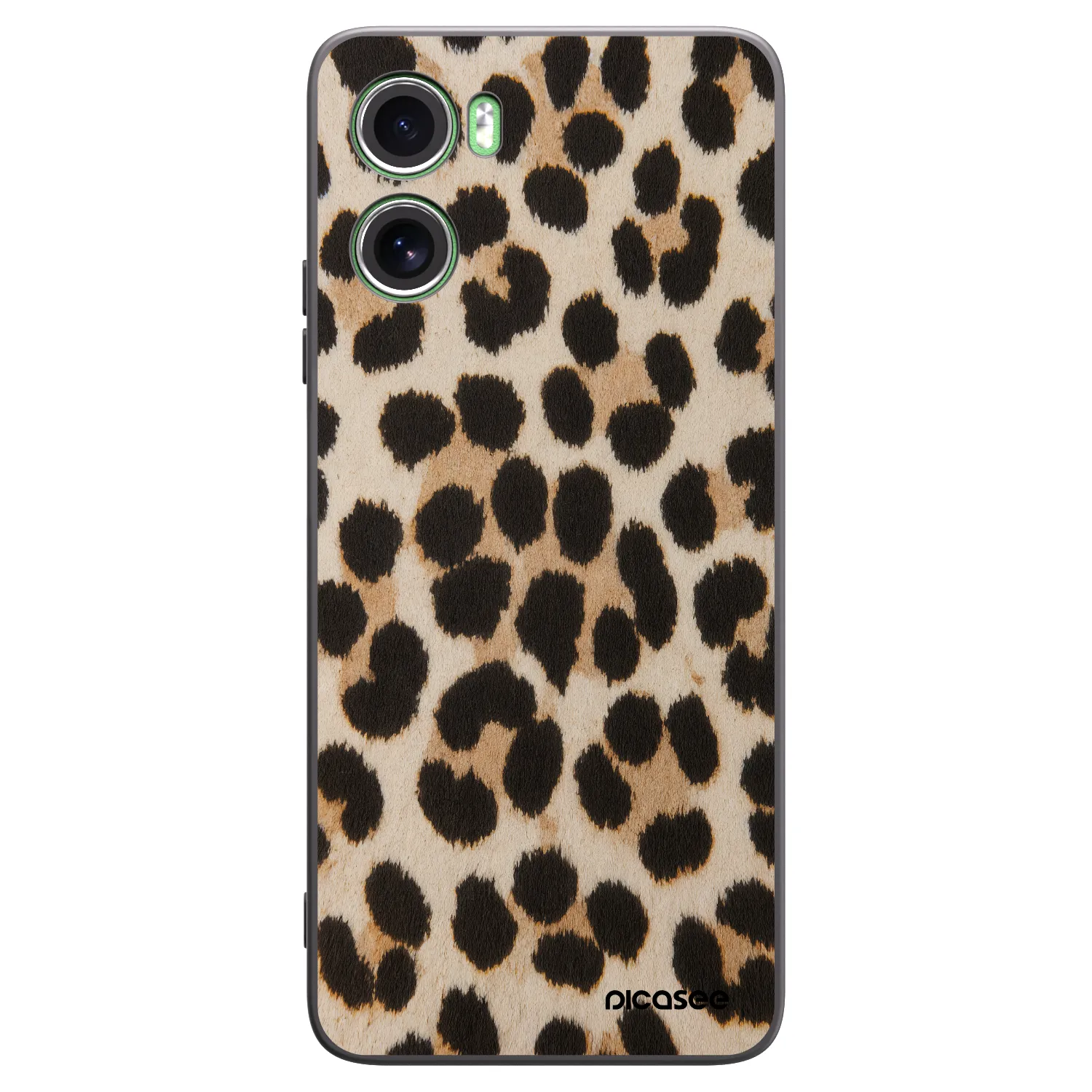 Picasee fekete szilikon tok az alábbi mobiltelefonokra Motorola Moto G06 - Brown Tiger
