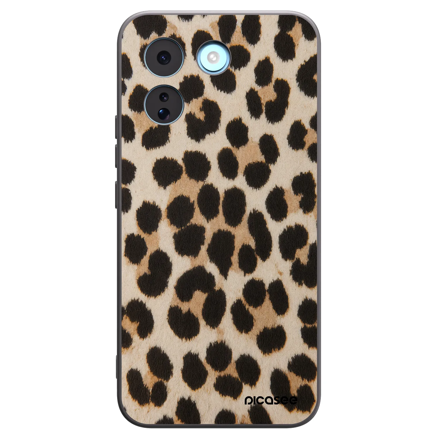 Picasee fekete szilikon tok az alábbi mobiltelefonokra Xiaomi Redmi Note 17 Pro MAX 5G - Brown Tiger