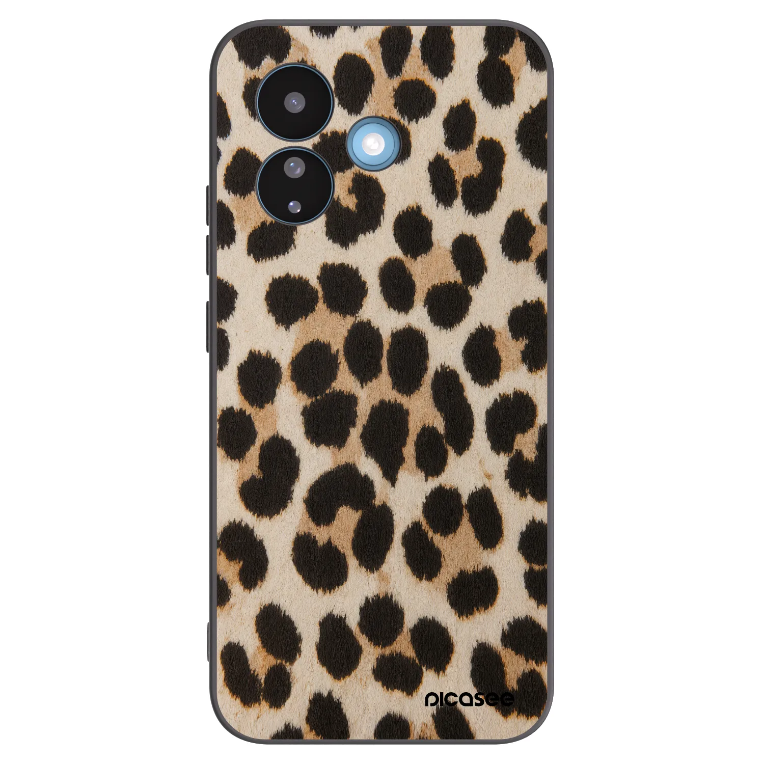 Picasee fekete szilikon tok az alábbi mobiltelefonokra Xiaomi Redmi Note 17 Pro 5G - Brown Tiger