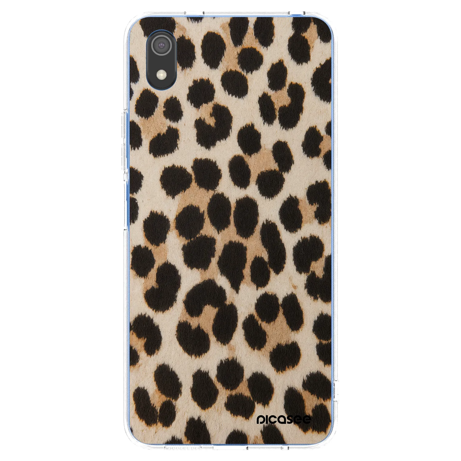 Picasee átlátszó szilikon tok az alábbi mobiltelefonokra Xiaomi Redmi 7A - Brown Tiger