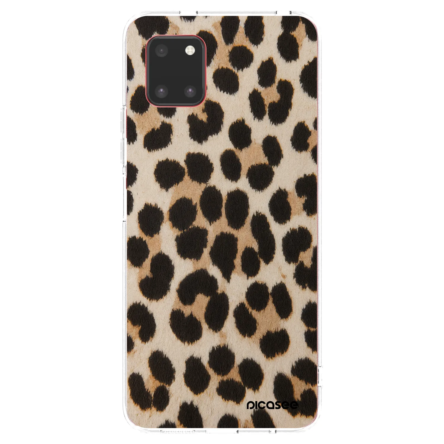 Picasee átlátszó szilikon tok az alábbi mobiltelefonokra Samsung Galaxy Note 10 Lite N770F - Brown Tiger