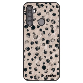 Picasee fekete szilikon tok az alábbi mobiltelefonokra Realme 6i - Inked