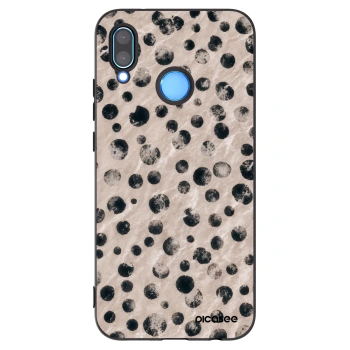 Picasee fekete szilikon tok az alábbi mobiltelefonokra Huawei P20 Lite - Inked