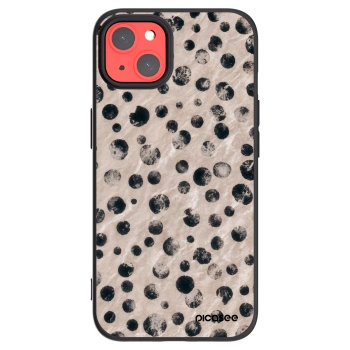 Picasee fekete szilikon tok az alábbi mobiltelefonokra Apple iPhone 13 - Inked