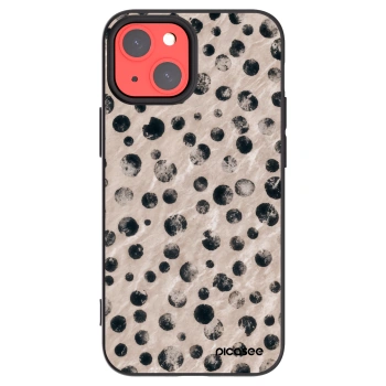 Picasee fekete szilikon tok az alábbi mobiltelefonokra Apple iPhone 13 mini - Inked