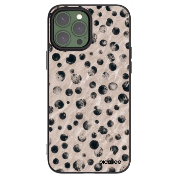 Picasee fekete szilikon tok az alábbi mobiltelefonokra Apple iPhone 13 Pro Max - Inked