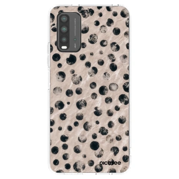 Picasee fekete szilikon tok az alábbi mobiltelefonokra Xiaomi Redmi 9T - Inked