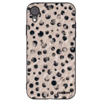 Picasee fekete szilikon tok az alábbi mobiltelefonokra Apple iPhone XR - Inked