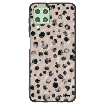 Picasee fekete szilikon tok az alábbi mobiltelefonokra Samsung Galaxy A22 A225F 4G - Inked
