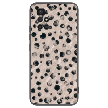 Picasee fekete szilikon tok az alábbi mobiltelefonokra Xiaomi Redmi 10 - Inked