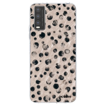 Picasee átlátszó szilikon tok az alábbi mobiltelefonokra Vivo Y20s - Inked